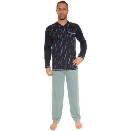 textil Hombre Pijama Christian Cane BONIFACE Azul