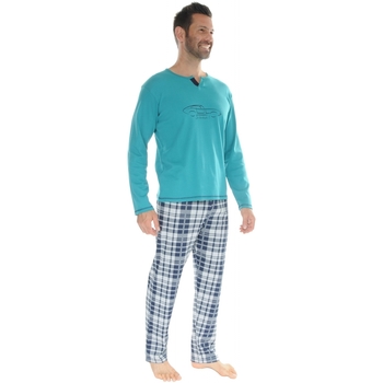 textil Hombre Pijama Christian Cane IRWIN Verde