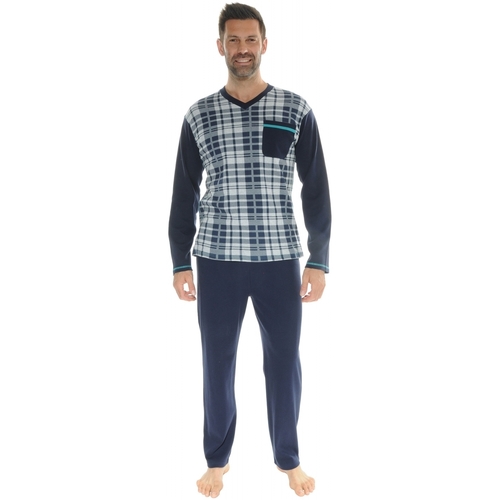 textil Hombre Pijama Christian Cane IRWIN Azul