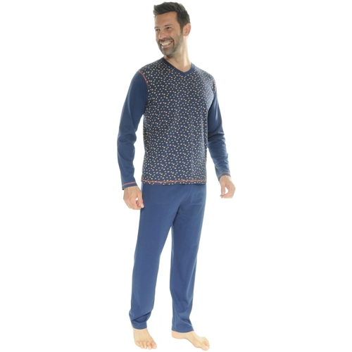 textil Hombre Pijama Christian Cane ICARE Azul