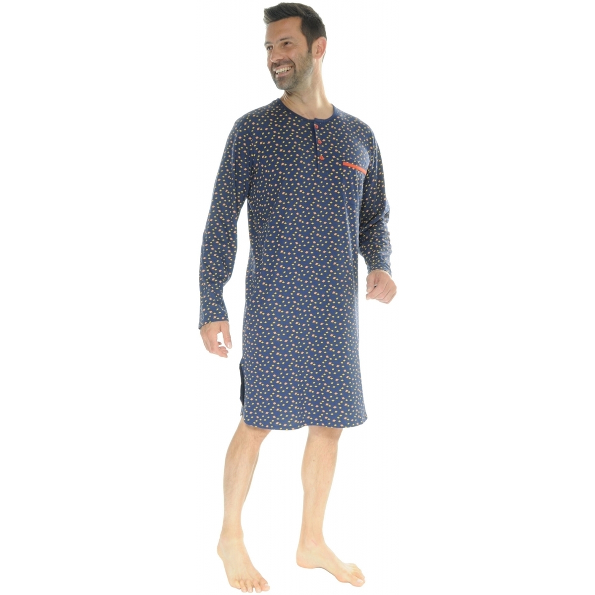textil Hombre Pijama Christian Cane ICARE Azul