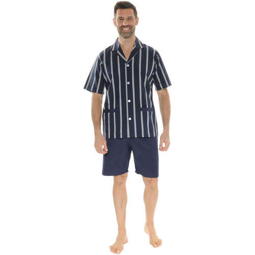 textil Hombre Pijama Christian Cane NATYS Azul