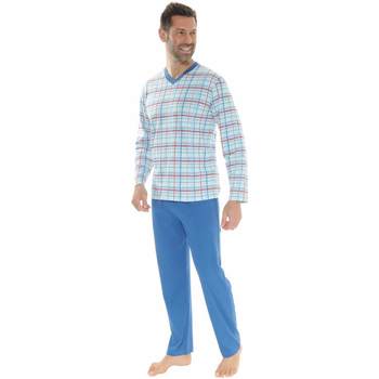 textil Hombre Pijama Christian Cane NELIO Azul