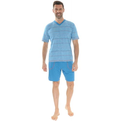 textil Hombre Pijama Christian Cane NATAN Azul