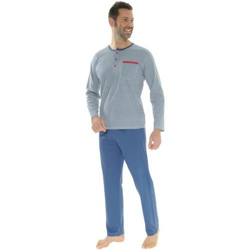 textil Hombre Pijama Christian Cane NAEL Azul