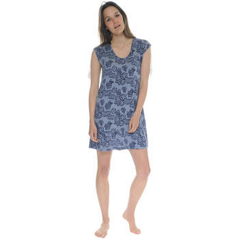 textil Mujer Pijama Christian Cane FELICIA Azul