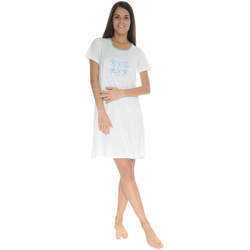 textil Mujer Pijama Christian Cane MADELINE Blanco