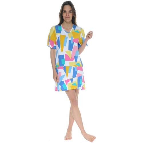 textil Mujer Pijama Christian Cane FACETTE Multicolor