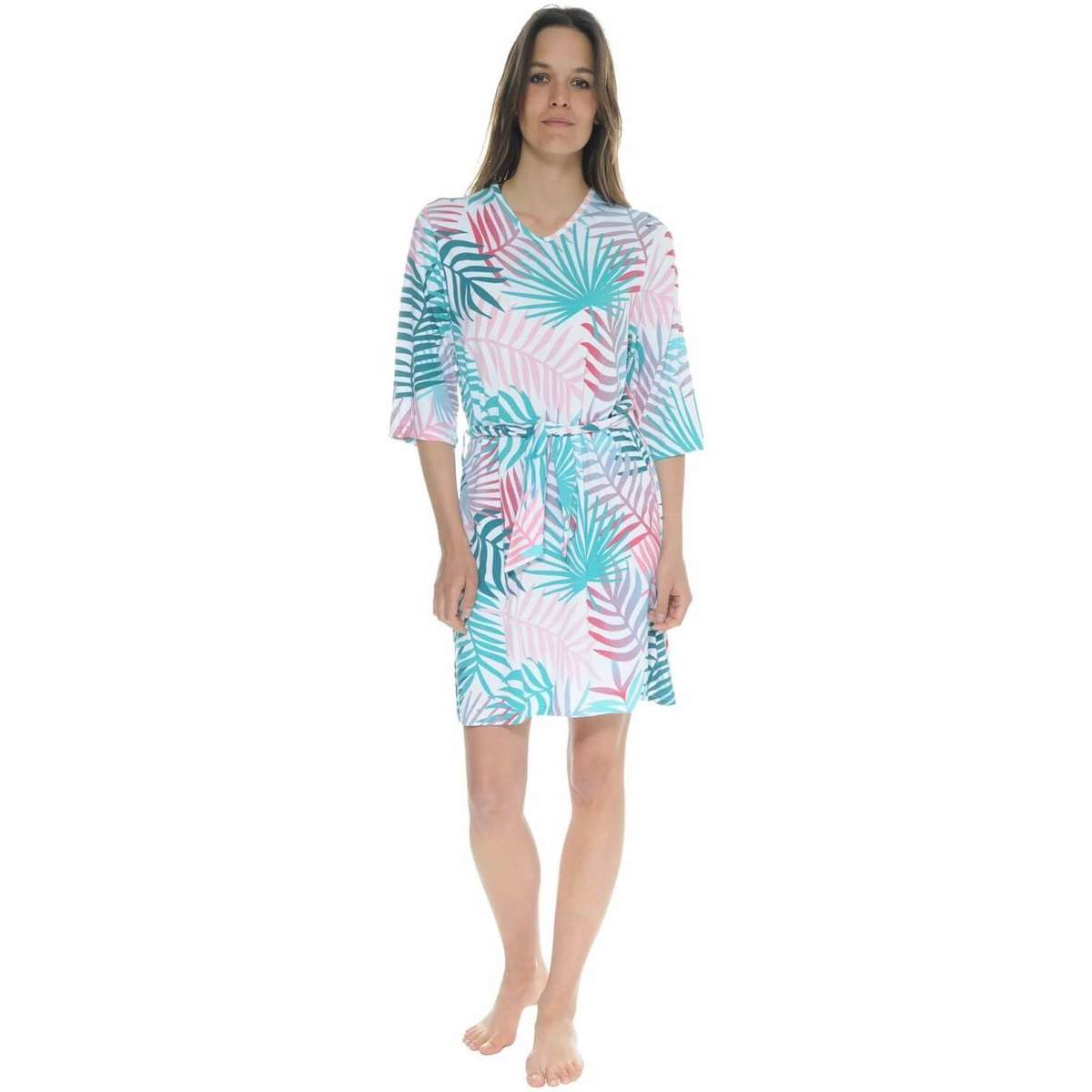 textil Mujer Pijama Christian Cane FLORE Multicolor