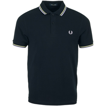 textil Hombre Tops y Camisetas Fred Perry Twin Tipped  Shirt Azul
