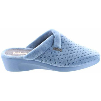 Zapatos Mujer Pantuflas DeValverde Zapatilla casa -225 para mujer color azul Azul