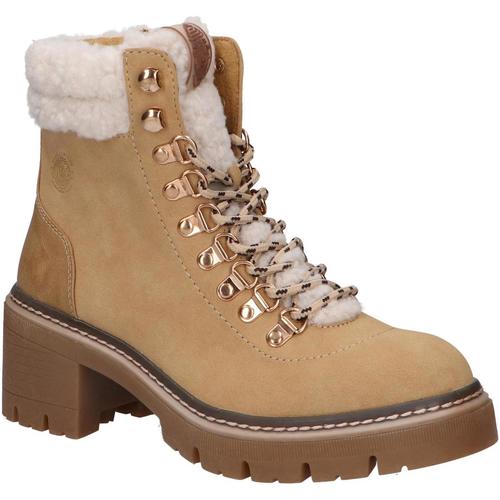 Zapatos Mujer Botas MTNG 50386 Beige