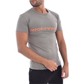 textil Hombre Camisetas manga corta Emporio Armani 111035 2F516 - Hombres Gris