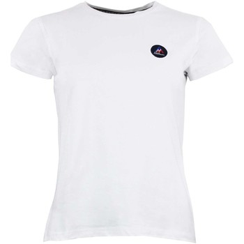 textil Mujer Camisetas manga corta Peak Mountain T-shirt manches courtes femme ACODA Blanco