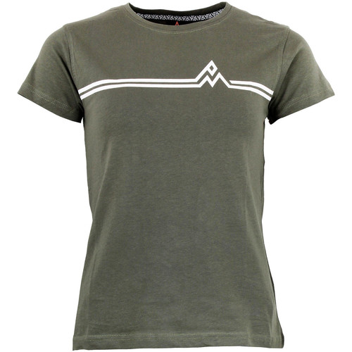 textil Mujer Camisetas manga corta Peak Mountain T-shirt manches courtes femme AURELIE Verde