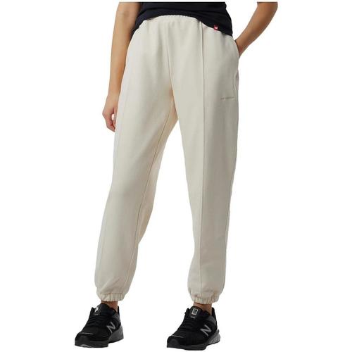 textil Mujer Pantalones New Balance WP23553 GIE Beige
