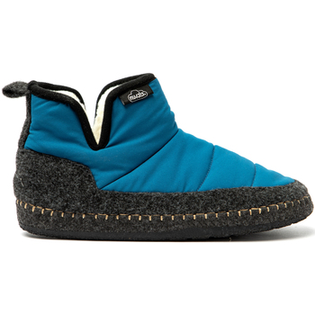 Zapatos Pantuflas Nuvola. Boot New Wool Petrol Blue