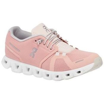 Zapatos Mujer Deportivas Moda On Running Zapatillas Cloud 5 Mujer Rose/Shell Rosa