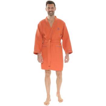 textil Hombre Pijama Christian Cane NORIS Naranja