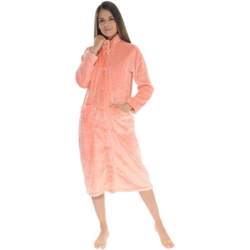 textil Mujer Pijama Christian Cane JACINTHE Naranja