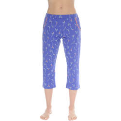 textil Mujer Pijama Christian Cane FAUSTINE Azul