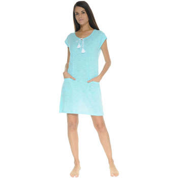 textil Mujer Pijama Christian Cane MELEODORE Azul