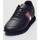Zapatos Hombre Zapatillas bajas Tommy Hilfiger TOMMY JEANS LEATHER RUNNER Negro