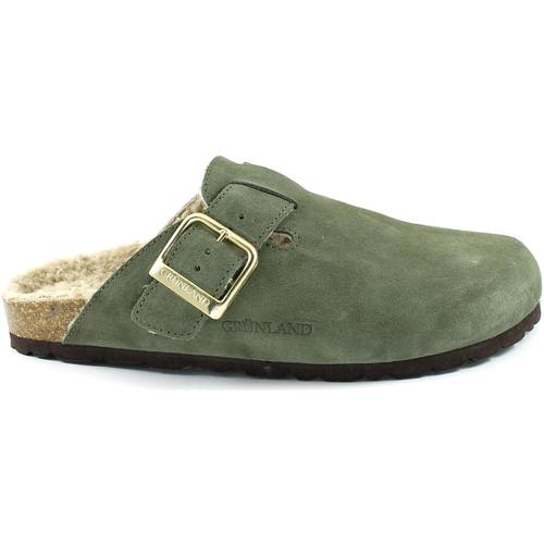 Zapatos Mujer Pantuflas Grunland GRU-CCC-CB2225-OL Verde