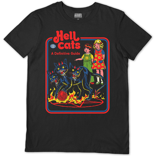 textil Camisetas manga larga Steven Rhodes Hell Cats Negro