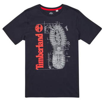 textil Niño Camisetas manga corta Timberland T25T82 Negro
