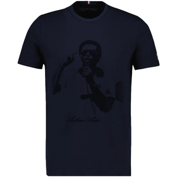 textil Hombre Camisetas manga corta Le Coq Sportif Heritage Tee Ss N°1 Azul
