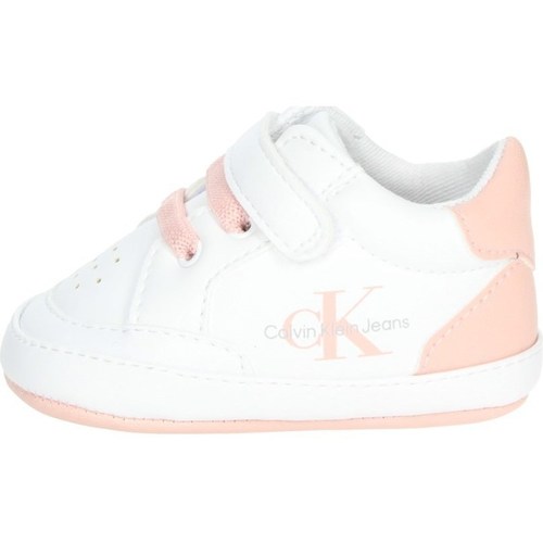 Zapatos Niña Pantuflas para bebé Calvin Klein Jeans V0A4-80227-1433X134 Blanco