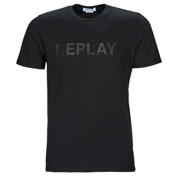 textil Hombre Camisetas manga corta Replay M6462 Negro