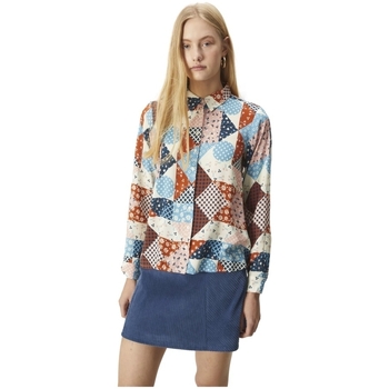 textil Mujer Tops / Blusas Compania Fantastica COMPAÑIA FANTÁSTICA Shirt 41006 - Patchwork Multicolor