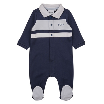 textil Niño Pijama BOSS J97203-849-B Marino / Blanco