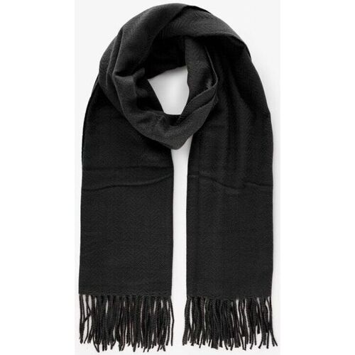 Accesorios textil Mujer Bufanda Pieces 17105963 KIAL-BLACK Negro