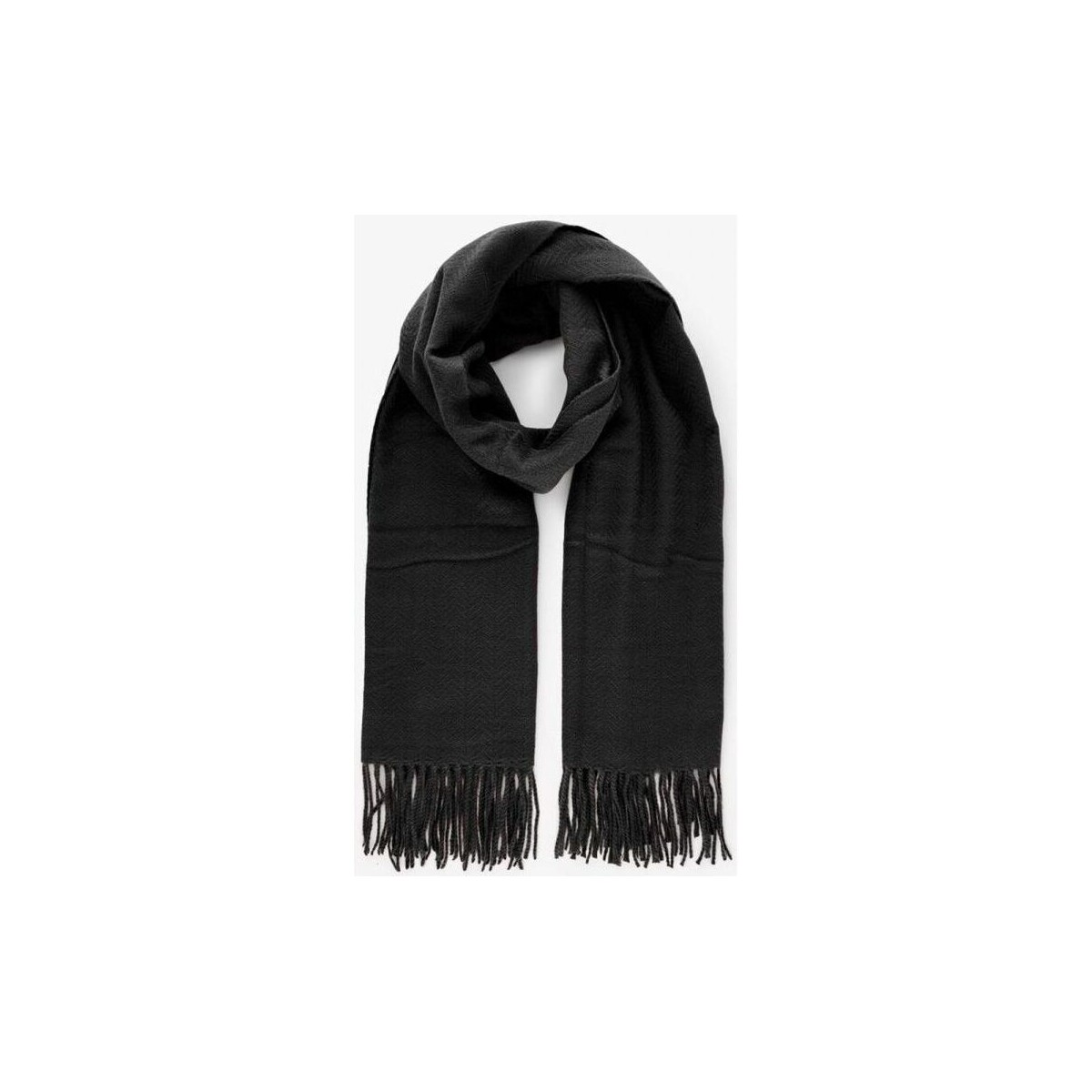 Accesorios textil Mujer Bufanda Pieces 17105963 KIAL-BLACK Negro