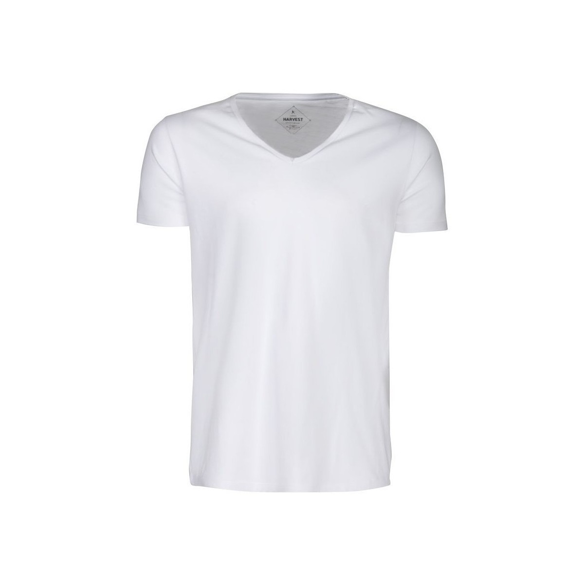 textil Hombre Camisetas manga larga James Harvest Whailford Blanco