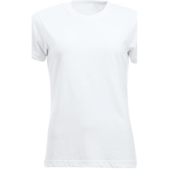 textil Mujer Camisetas manga larga C-Clique  Blanco