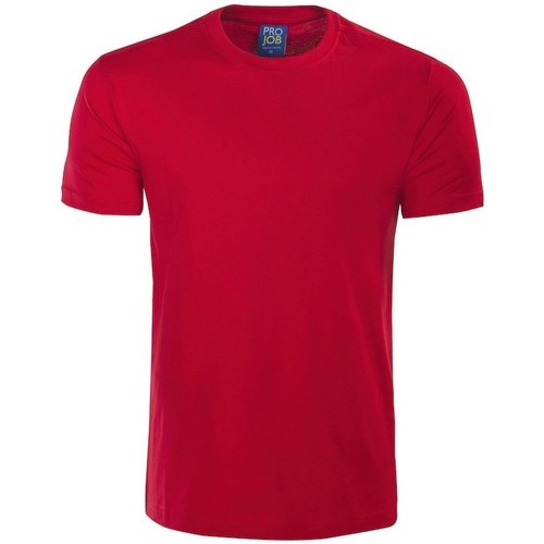 textil Hombre Camisetas manga larga Projob UB294 Rojo