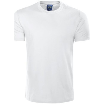 textil Hombre Camisetas manga larga Projob  Blanco