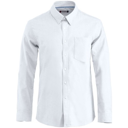 textil Hombre Camisas manga corta C-Clique Oxford Blanco