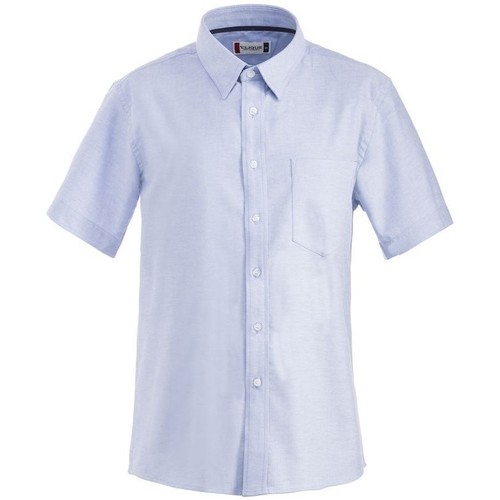 textil Hombre Camisas manga corta C-Clique New Cambridge Azul