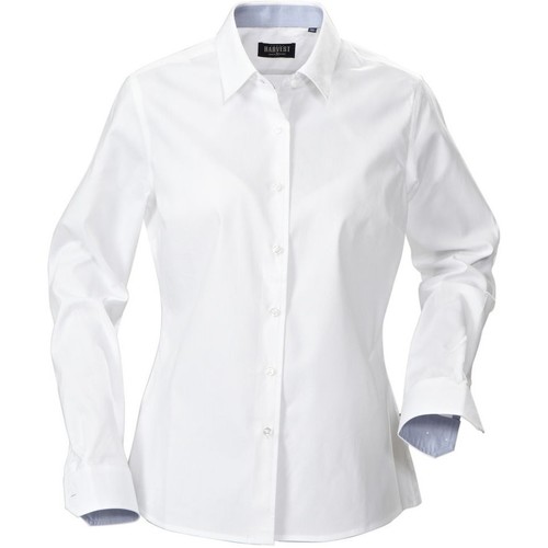 textil Mujer Camisas James Harvest Redding Blanco