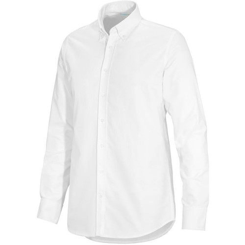 textil Hombre Camisas manga corta Cottover Oxford Blanco