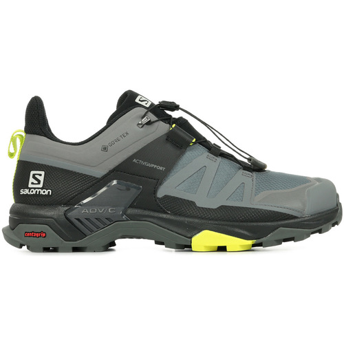 Zapatos Hombre Senderismo Salomon X Ultra 4 GTX Gris