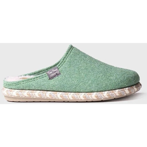 Zapatos Mujer Derbie & Richelieu Toni Pons Zapatillas de Casa  Deli-FP Menta Verde
