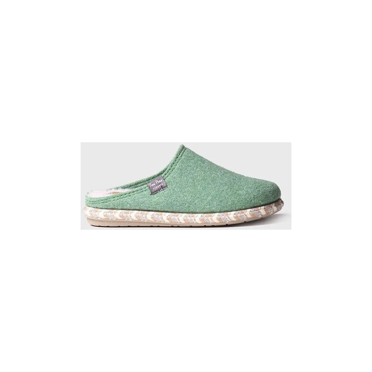 Zapatos Mujer Derbie & Richelieu Toni Pons Zapatillas de Casa  Deli-FP Menta Verde