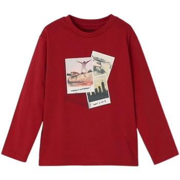 textil Niño Tops y Camisetas Mayoral Camiseta m/l lenticular Rojo