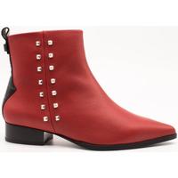 Zapatos Mujer Botines Martinelli 1507-A048Z Rojo